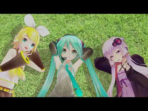 【VOCALOID合唱】花になれ【初音ミク・結月ゆかり・鏡音リン】