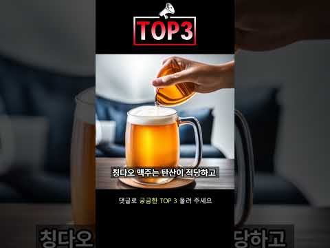   한국인이 좋아하는 세계맥주 TOP 3