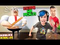 Escape Mr Pickles IN REAL LIFE! Roblox Great School Breakout