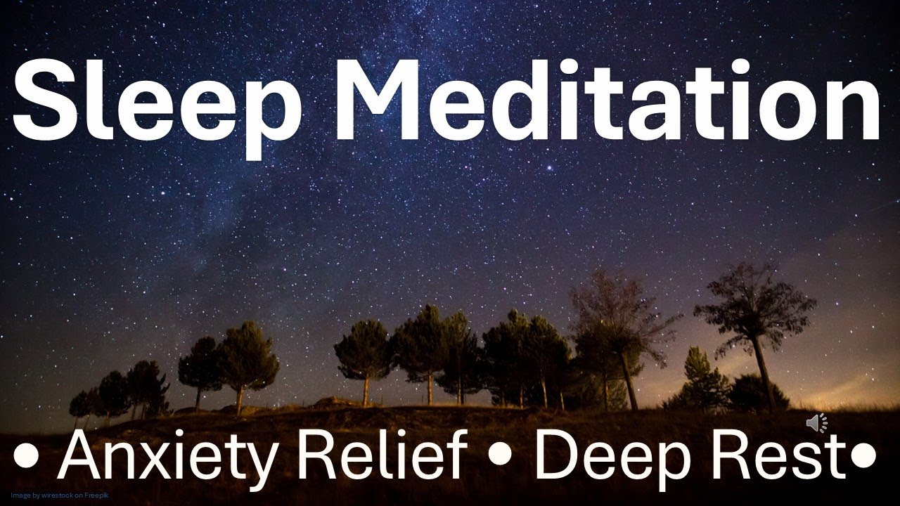 10-Minute Guided Sleep Meditation, Relaxing Body Scan for Restful Night ...