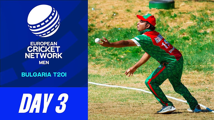 🔴 ECN Bulgaria T20I, 2025 | Day 3 | 12 Jul 2025 | T20 International Live European Cricket