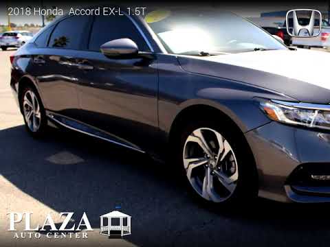 2018 Honda Accord - PLAZA AUTO CENTER INC - YouTube