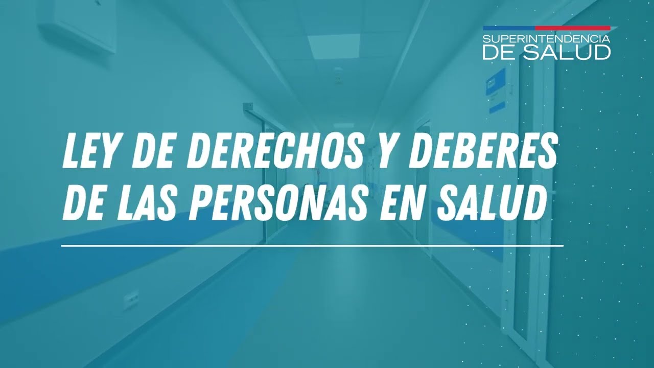 Ley de derechos y deberes en salud.