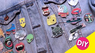 DIY PIN PARA CASACO JEANS (DIY PATCHES) DIY PIN PARA CASACO JEANS (DIY PATCHES)