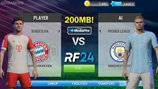 Real Football 2024 Mod Apk Android Offline [200MB] Best Graphics New Update Kits Last Transfer screenshot 4