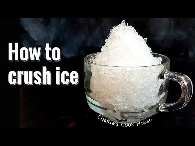 What is the Difference between Cubed Ice and Crushed Ice 