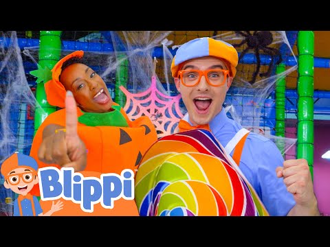 Halloween Countdown REMIX!🎃Can You Dance With Blippi & Meekah?🕺 | Blippi Songs 🎶 thumbnail