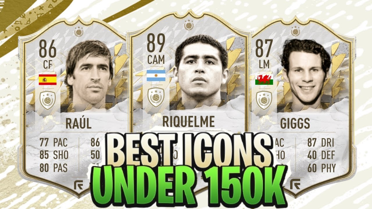 THE BEST CHEAP ICONS UNDER 150K! FIFA 22 ULTIMATE TEAM YouTube