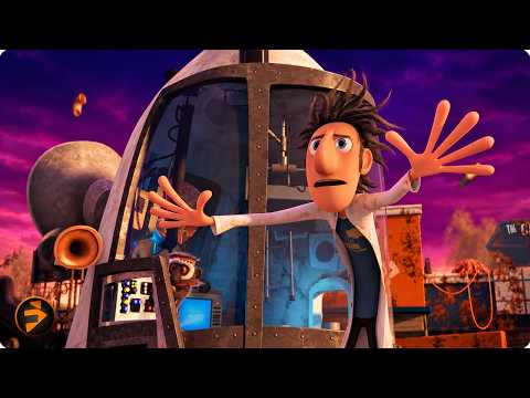 Flint Tries to Stop a Giant Food Avalanche | CLOUDY WITH A CHANCE OF MEATBALLS