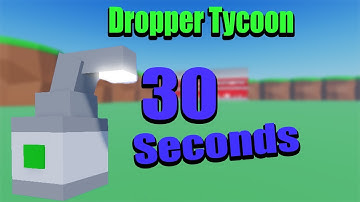 How To Make A Tycoon In 30 Seconds Roblox