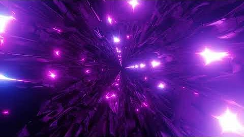 Abstract neon lights glow hole tunnel 3d illustration vj loop Free Video || nocopyrights video