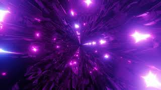 Abstract Neon Lights Glow Hole Tunnel 3D Illustration Vj Loop Free Video Nocopyrights Video