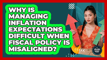Why Is Managing Inflation Expectations Difficult When Fiscal Policy Is Misaligned?