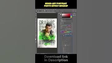 Mixed Art Portrait Photo Effect | #photoshop  #psd  #mockup  #tutorial  @zahidhossainalif @crtvmrkt