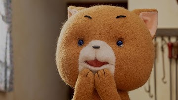 ドワーフスタジオが贈る“こま撮りえいが”　「こまねこのかいがいりょこう」予告