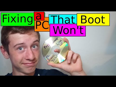 Fixing a Computer That WON'T BOOT! (Without Replacing Any Parts!) | Just Plain Tech (JPT)