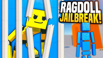 RAGDOLL JAILBREAK IS INSANE - Fun With Ragdolls: The Game 2.0 (Funny Moments)