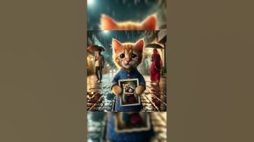 Cute cat lost its girlfriend 😥💔 #cat #kitten #shorts  #youtubeshorts