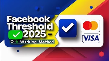 How to make facebook threshold with Master Card Method 2023 #threshold #method #tricks #advertising