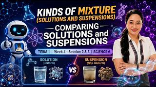 TERM 1 | Week 4 - Session 2 & 3 |  SCIENCE 6 - Kinds of Mixture Solutions and Suspensions