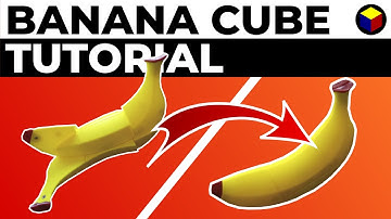 Solve the Banana Cube in UNDER 5 MINUTES! // Banana Cube Tutorial