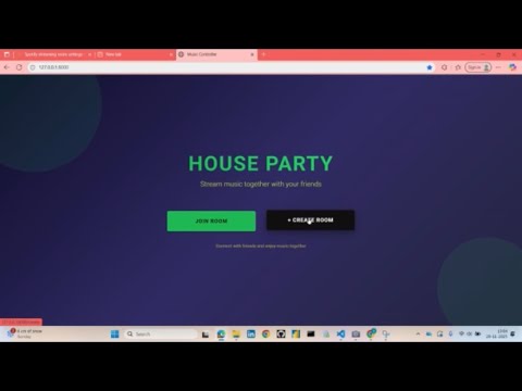 Music Room|Spotify API, React,JavaScript, django(Python),Sqlite( For ...
