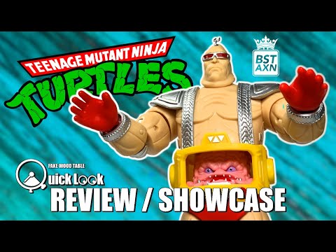 Teenage Mutant Ninja Turtles BST AXN XL Krang with Android Body (Quick Look Review / Showcase)