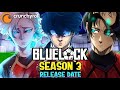 🔥 Blue Lock Season 3: Release Date &amp; Official Updates! Blue Lock S3 EP1
