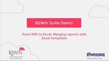 From ERP to Excel: Merging reports With Excel Templates (Infor LN)