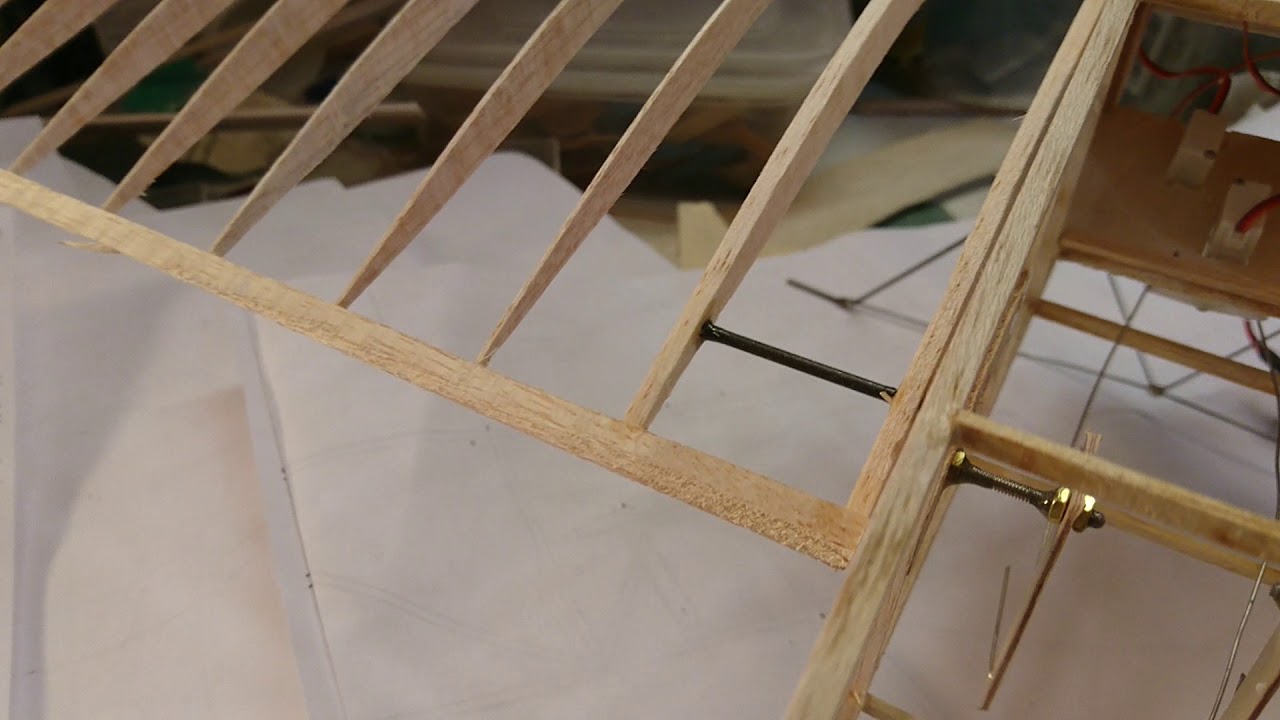 Fokker EIII wing warping mechanism YouTube