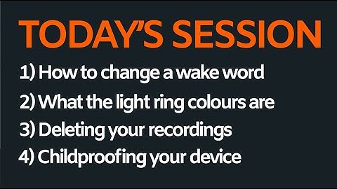 Tutorial Tuesdays Express - Alexa Security Settings