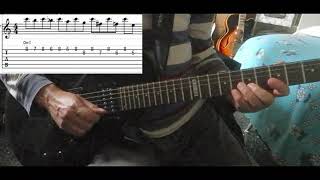 2 Strings Chromatic Pedal Lick (with tabs) - DP's Guitar Encyclopedia