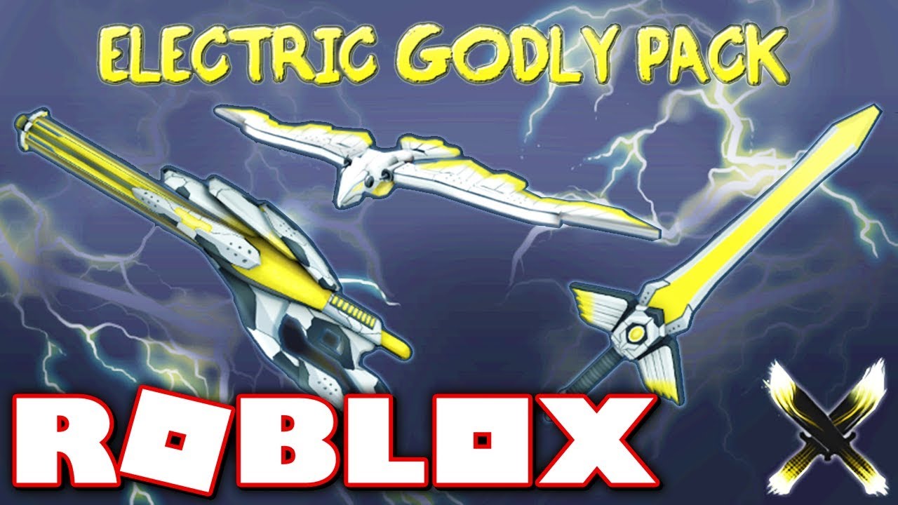 Buying The New Limited Electric Godly Pack Roblox Murder - how to get a free knife in murder mystery x roblox youtube