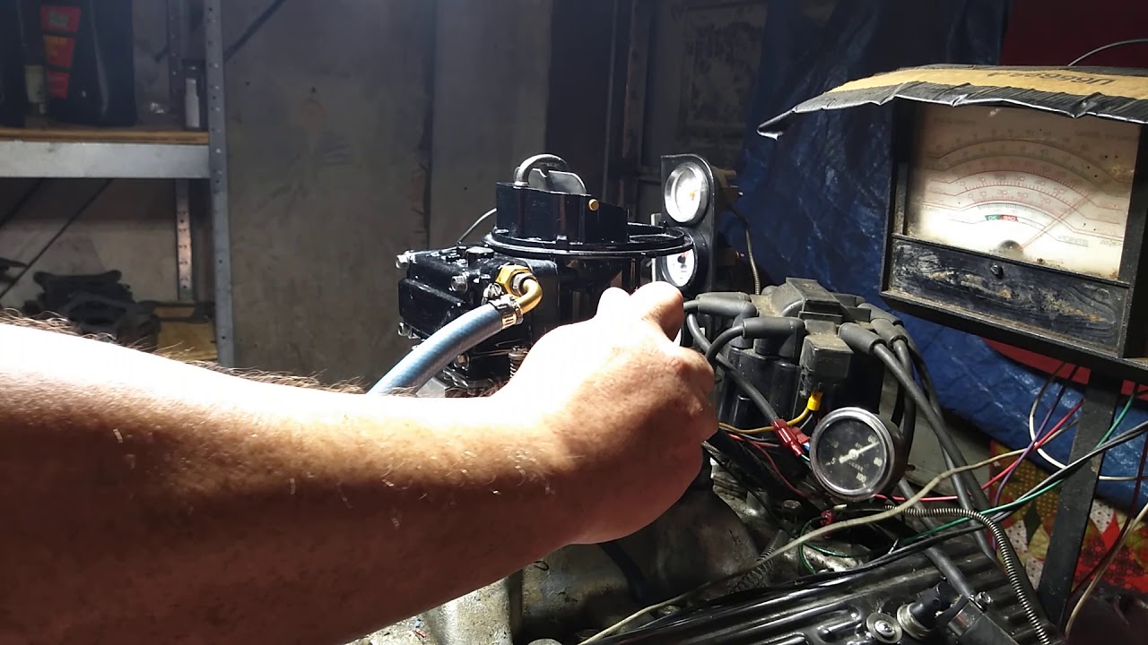 Holley marine boat carb YouTube