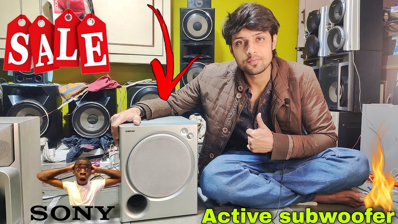 Price ₹13000/- 8" inche sony Active subwoofer|Powerful💪  subwoofer 🤯🔥
