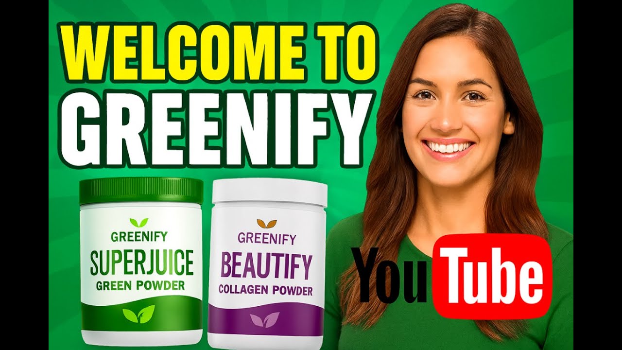 Powder Greenify Greenify Organic Greens Superfood Juice Powder for Daily Detox Energy ...