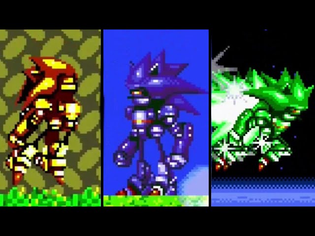 Super and Hyper Mecha Sonic 3 
