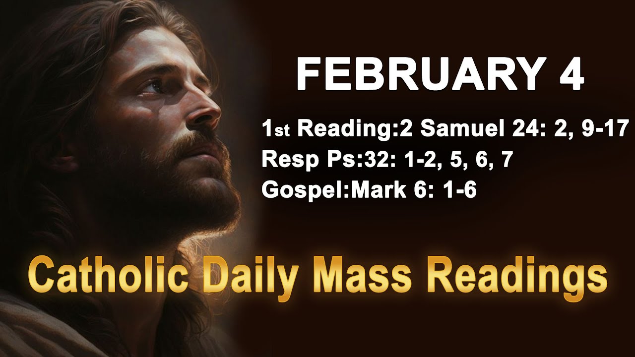 Ежедневные чтения католической мессы на сегодня, среду, 4 февраля 2026 года.