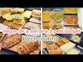 Mes repas de la semaine organisation batch cooking recettes faciles