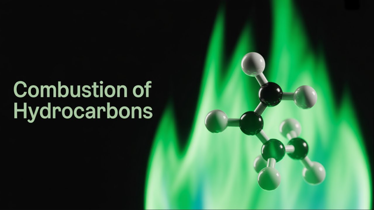 Hydrocarbon Combustion | Chemistry Explained in 4 Minutes