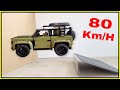 Land Rover Defender VS Ramps 🚨 80 KM/H 🚨 Lego Technic CRASH Test