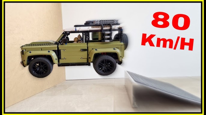 Land Rover Defender VS Dodge Charger 💥 100 KM/H 💥 Lego Technic