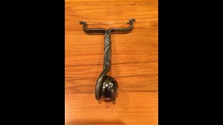 Digital Demonstration #5 - Forging a Cheese Slicer with a Glass Insert.