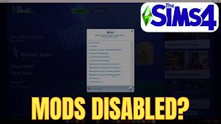 How to Disable Mods in The Sims 4 (Turn Off Custom Content Quick & Easy)