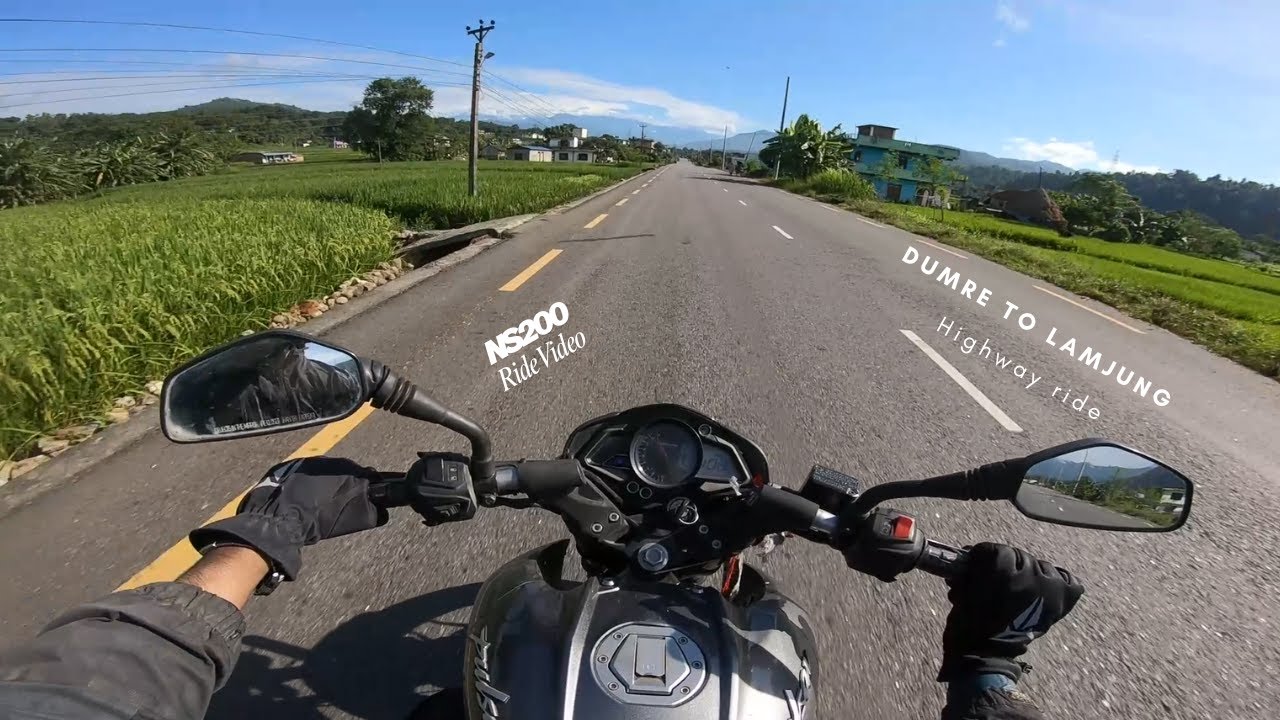 NS200 Highway Chill Ride Dumre to Lamjung 