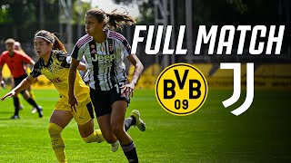 GYVAS MAČAS | Borussia Dortmund moterys - Juventus moterys | Pasiruošimo sezonui draugiškos rungtynės