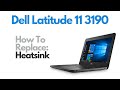 How To Heatsink CPU - Dell Latitude 11 3190 (2-in-1) Laptop Computer