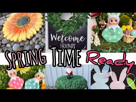 Outdoor Garden Decore + Easter Basket Stuffers