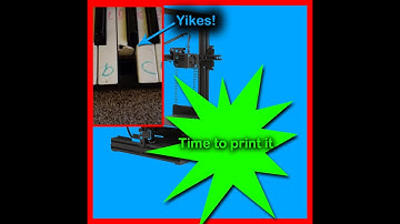 Piano key repair 3d print