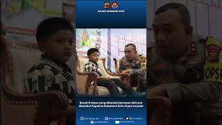 Bocah 6 Tahun Hilang Di Lapang Merdeka Sukabumi Ditemukan Petugas Ops Ketupat